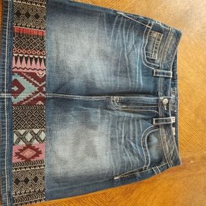 MISS ME JEAN SKIRT
